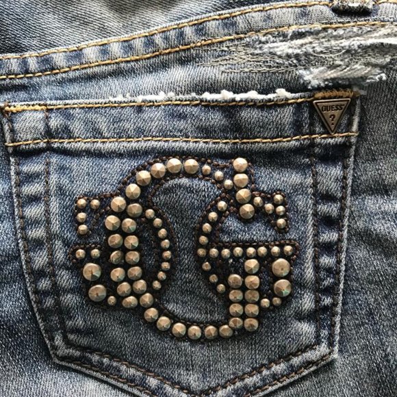 Premium Guess Flare Leg Jeans - Picture 13 of 15